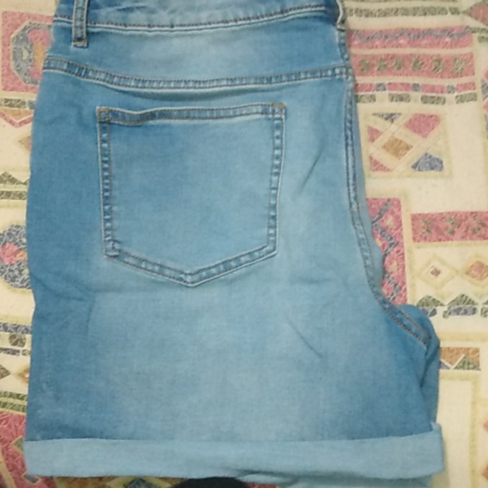 Light Blue Jean Shorts Size 12
